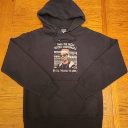 SNOOP DOGGY DOG CHRISTMAS HOODED SWEATSHIRT, WOMENS  S/P/CH