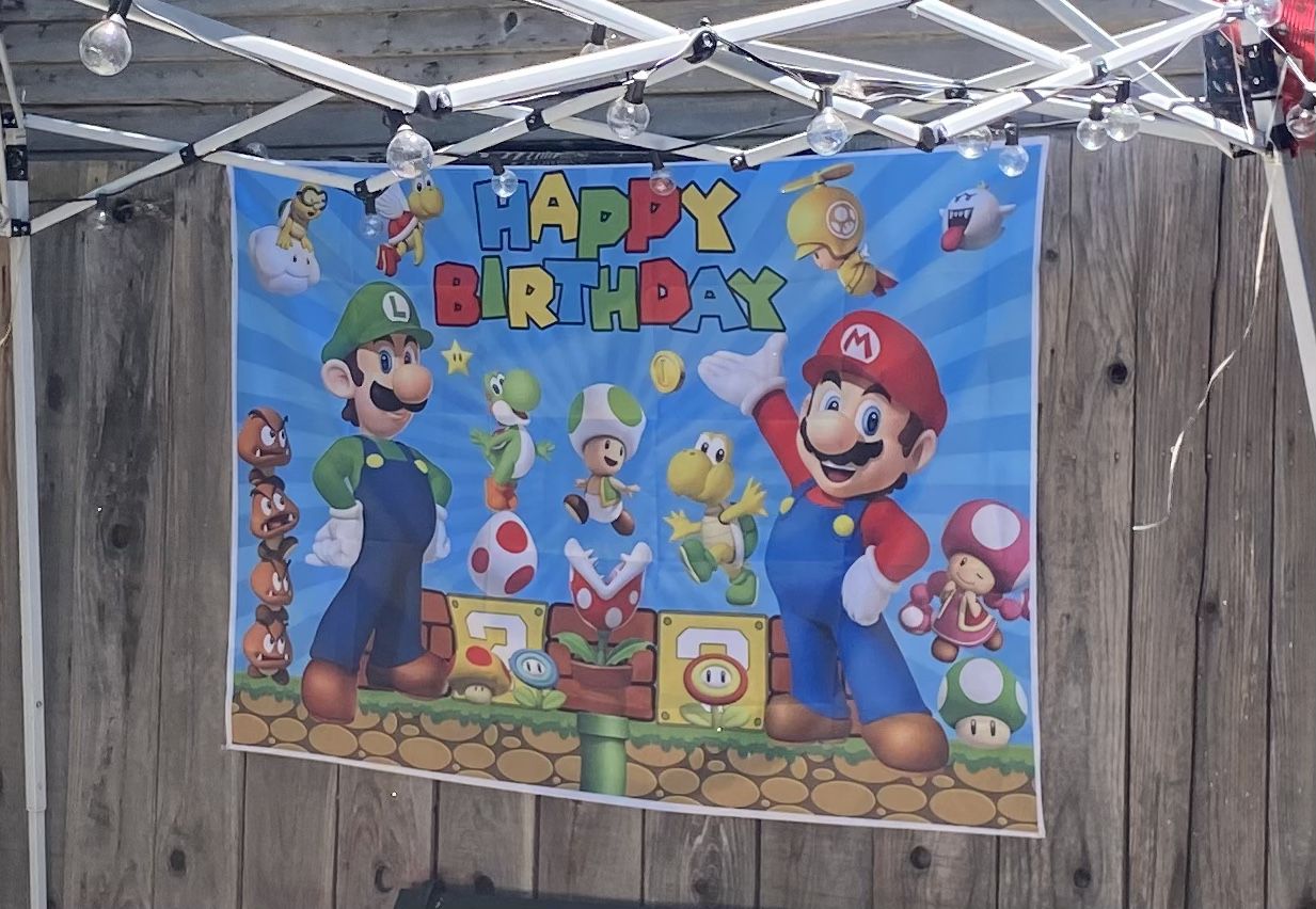 Super Mario Party Decorations 
