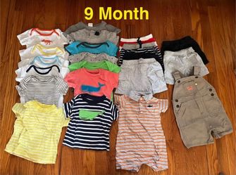 9 Month Baby Boy Clothing
