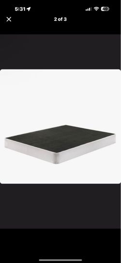 QUEEN metal box spring
