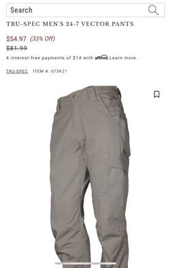 Tru Spec Vector Tactical Pants