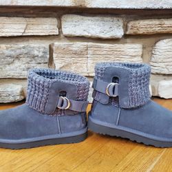 UGG Classic Solene Mini Boots Grey Color Women Boots US Size 5 EU 36 NEW