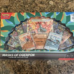 Masks Of Ogerpon Premium Collection Pokemon
