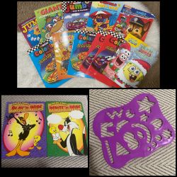Kids Coloring/Activity Lot 