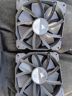 two Corsair 120mm Case Fans 4000D