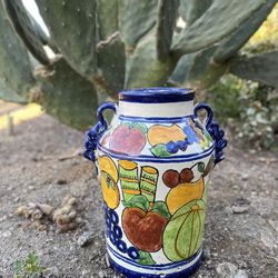 Small Fruit Mexico Ceramic Pot 🪴 