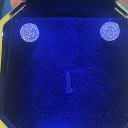 14k Diamond Earrings