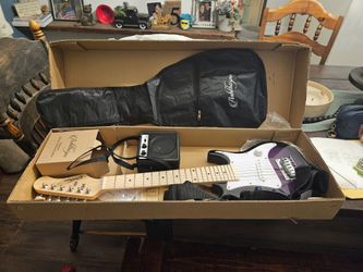 Little kids guitar setup (New)