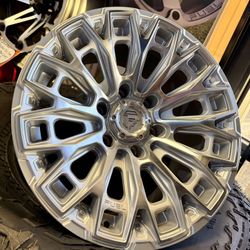 4-New FUEL 17x9 6x139.7 6x5.5Machine Wheels (We Finance)