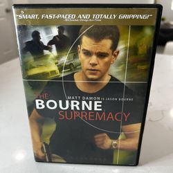 The Bourne Supremacy Widescreen Edition DVD Matt Damon