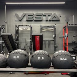 Wall Balls STARTING AT $46 | 10 lb, 20 lb, 30 lb | Gym Equipment 🔥 Vesta Fitness