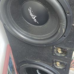 2 12inch Skar Subwoofer 