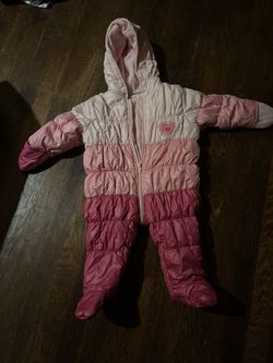 Baby Girl Snow Suit Size 6/9 Months