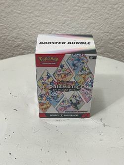 Prismatic Evolutions booster bundle