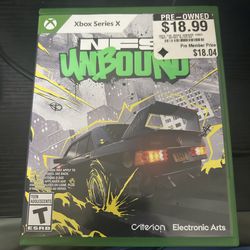 Need For Speed Unbound (XBOX SERIES X ONLY)