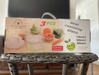 Glass Tupperware