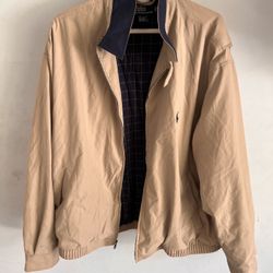 Vtg Polo Ralph Lauren Lined Cotton Work Jacket Coat  men’s Size 2XB big 