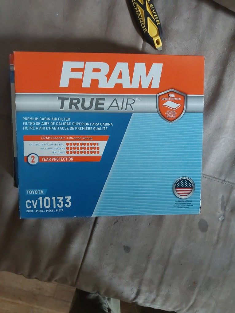 Fram True Air CABIN FILTER CV 10133 