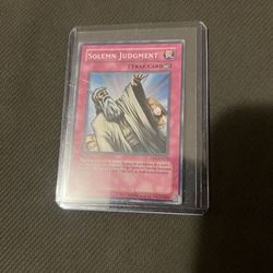 Yugioh Cards Solemn Judgement DB2-EN023