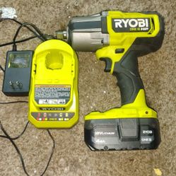 Ryobi Half Inch Drive Impact