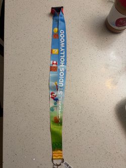 Universal Studios Hollywood Super Mario Lanyard