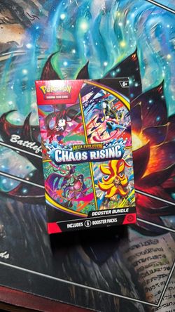 Pokémon TCG Mega Evolution Chaos Rising Booster Bundle Factory Sealed