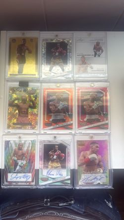 Boxing cards
