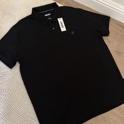 DKNY Men’s Black Polo Shirt 