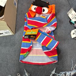 Ernie Sesame Street Dog Costume Hooded $10.00