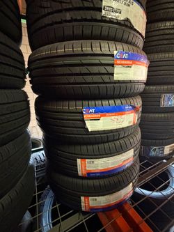 215/60R17 Ceat Secura 4 new tires installed and balanced