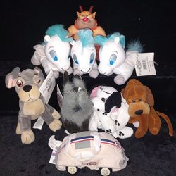 Assorted Disney bean bag plush toys $6 each