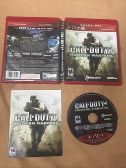 Call of Duty 4 Modern Warfare: Greatest Hits -  PlayStation 3 CIB