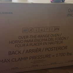 Brand New Over-the-Range microwave oven