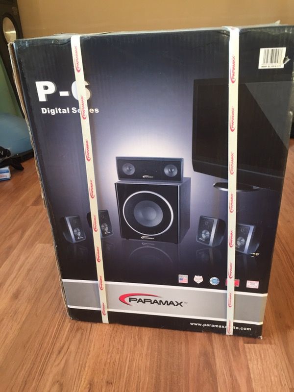 PARAMAX P-6 Surround Sound System