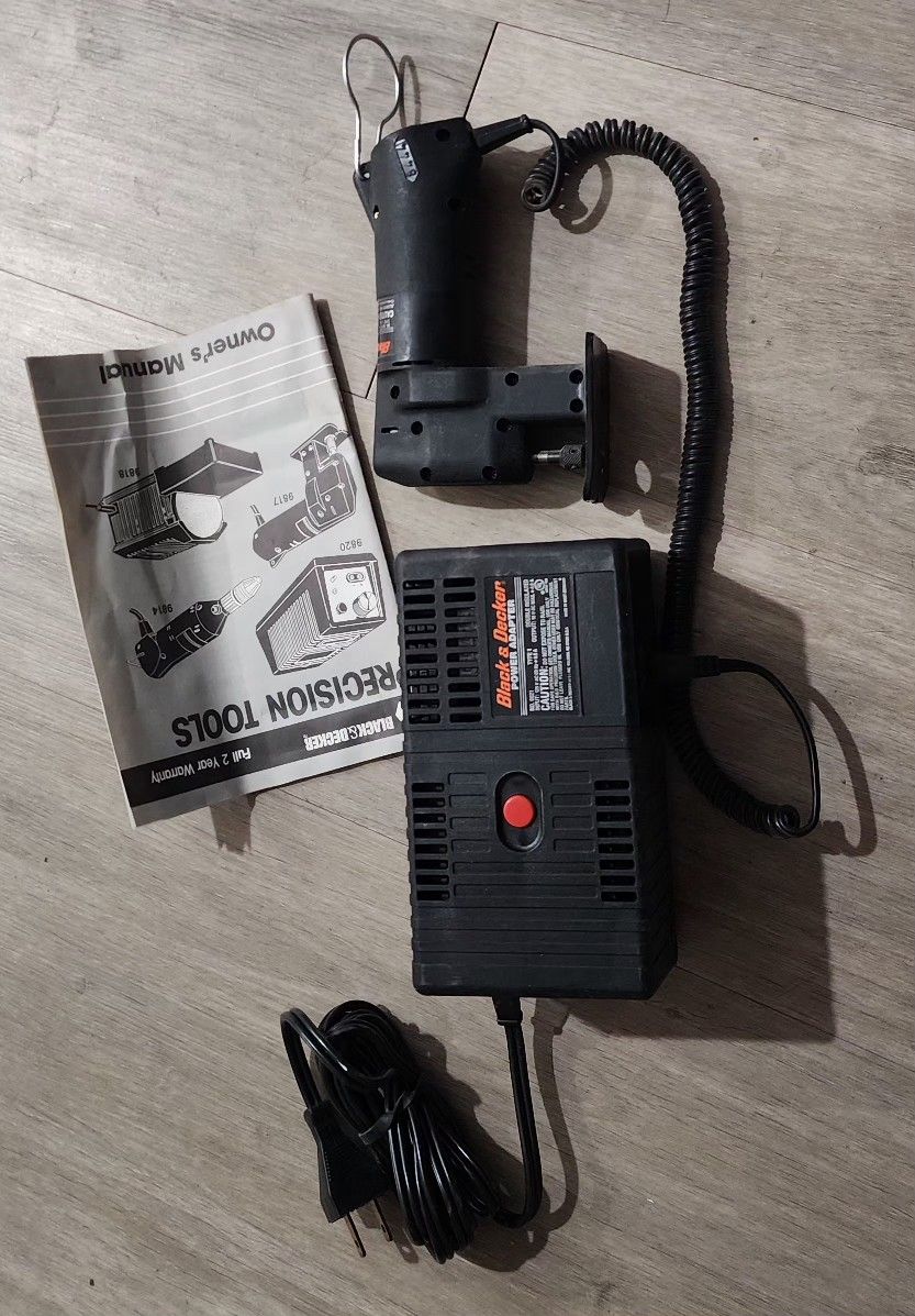 Black & Decker Precision Tool 1 Pc. Workshop Tool Germany Rare