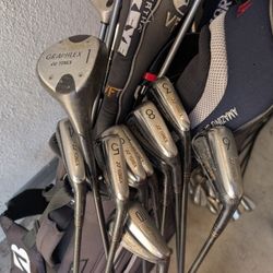 100+ Golf Clubs  ((Sold As A BUNDLE DEAL))