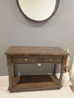 Console with 2 drawers