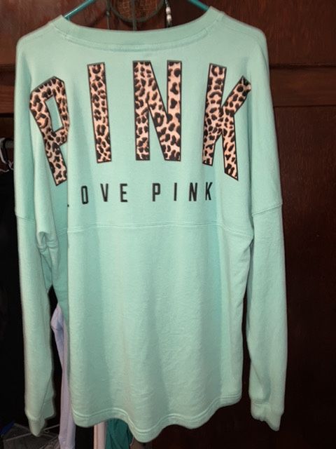 Victoria Secret Pink Pullover Shirt Medium 