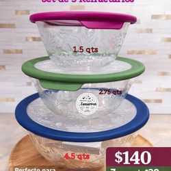 Set de refractarios Princess House