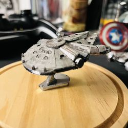 Millennium Falcon Metal Sculpture