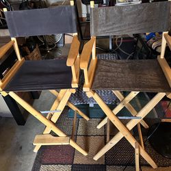 $5 each Tall Directors chairs moving must go