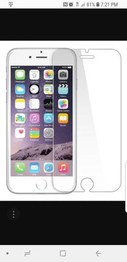 Iphone 7/8 plus Temper Glass