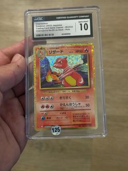 Pokemon charmeleon cgc 10 jp