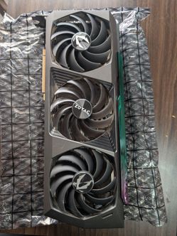 ZOTAC Gaming GeForce RTX 3090 AMP Extreme Holo 24GB GDDR6X Graphics Card.