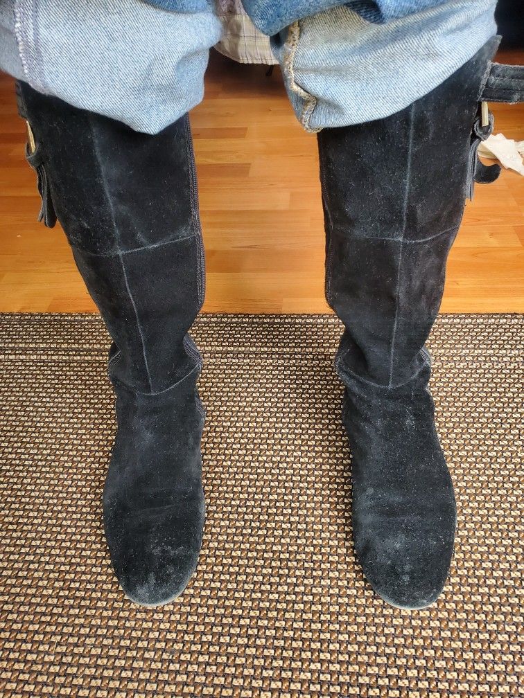 Free Suede Boots Sz 7