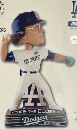 La Dodgers Kiké the closer Bobblehead