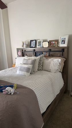 Queen bed frame