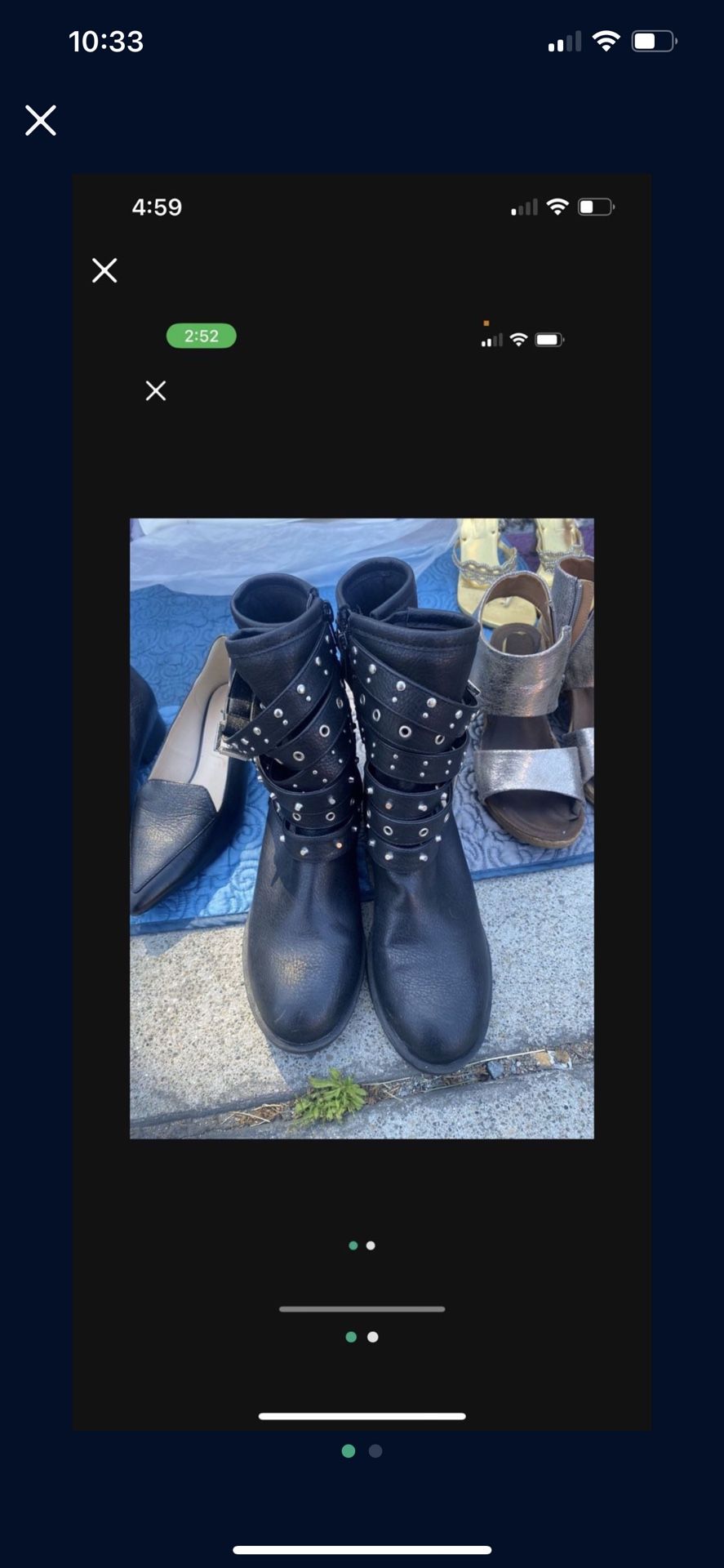 Boots for woman's size 7 Like New
