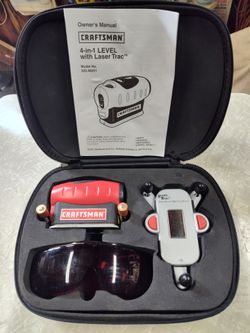 Craftsman 4-in-1 Level with Laser Trac (Model No. (contact info removed)1