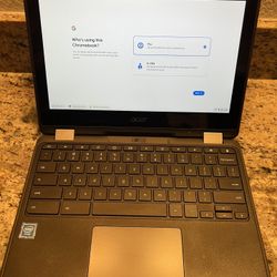 Acer Chromebook Touch Screen Flip Design